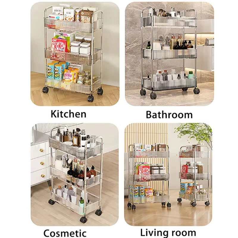 BuzTrolley™ Rolling Storage Cart