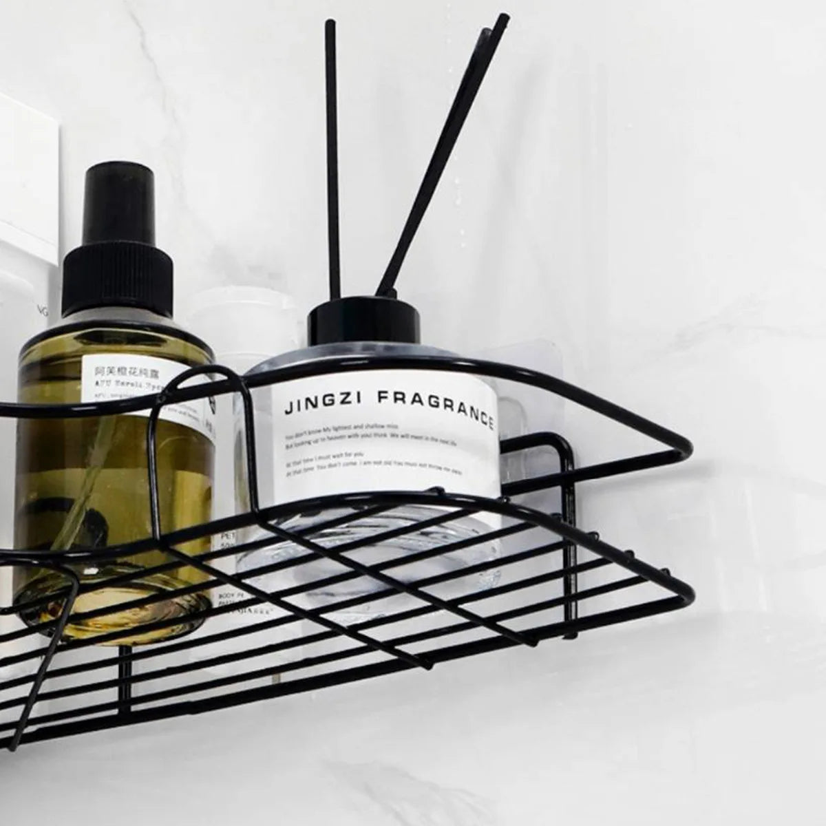 BuzCorner™ No-Drill Shower Caddy