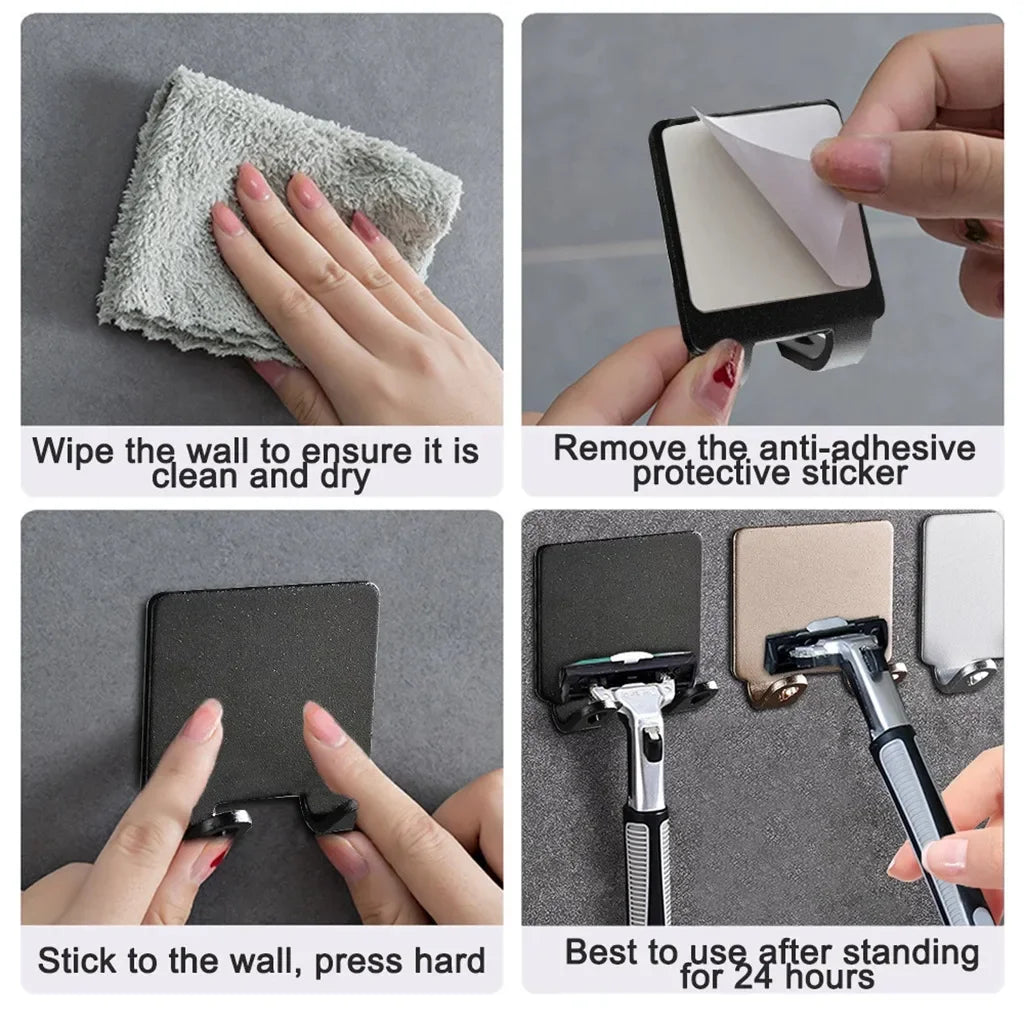 BuzHome™ Razor Holder - Wall Mounted