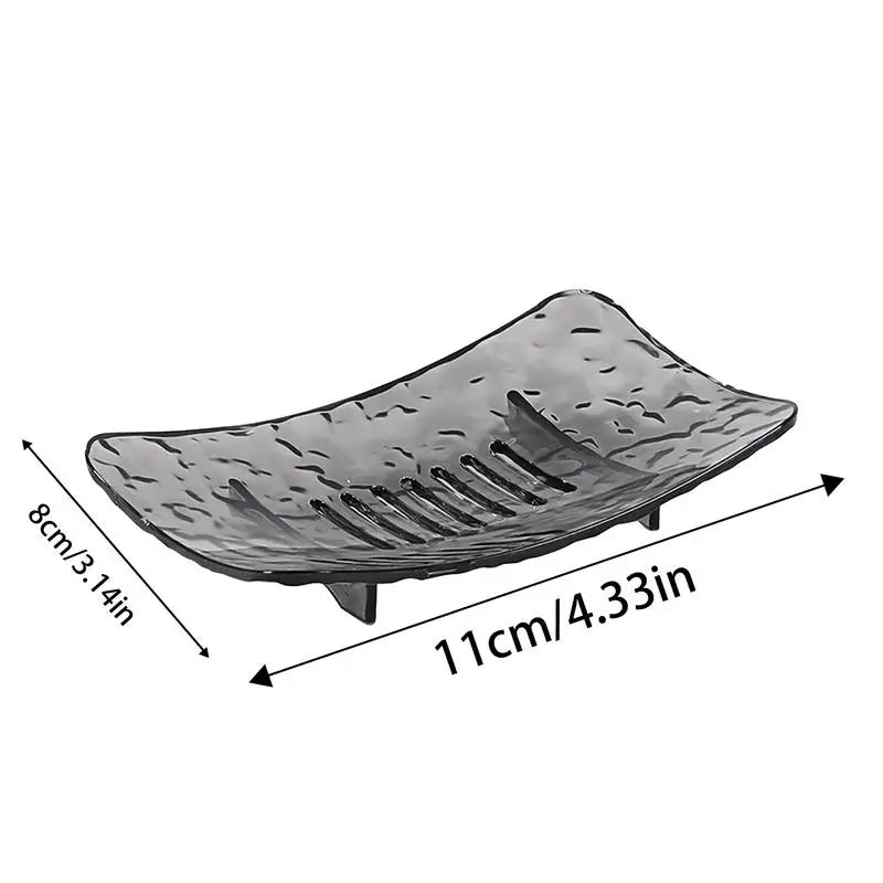 BuzHome™ Self-Draining Soap Dish - Non-Slip