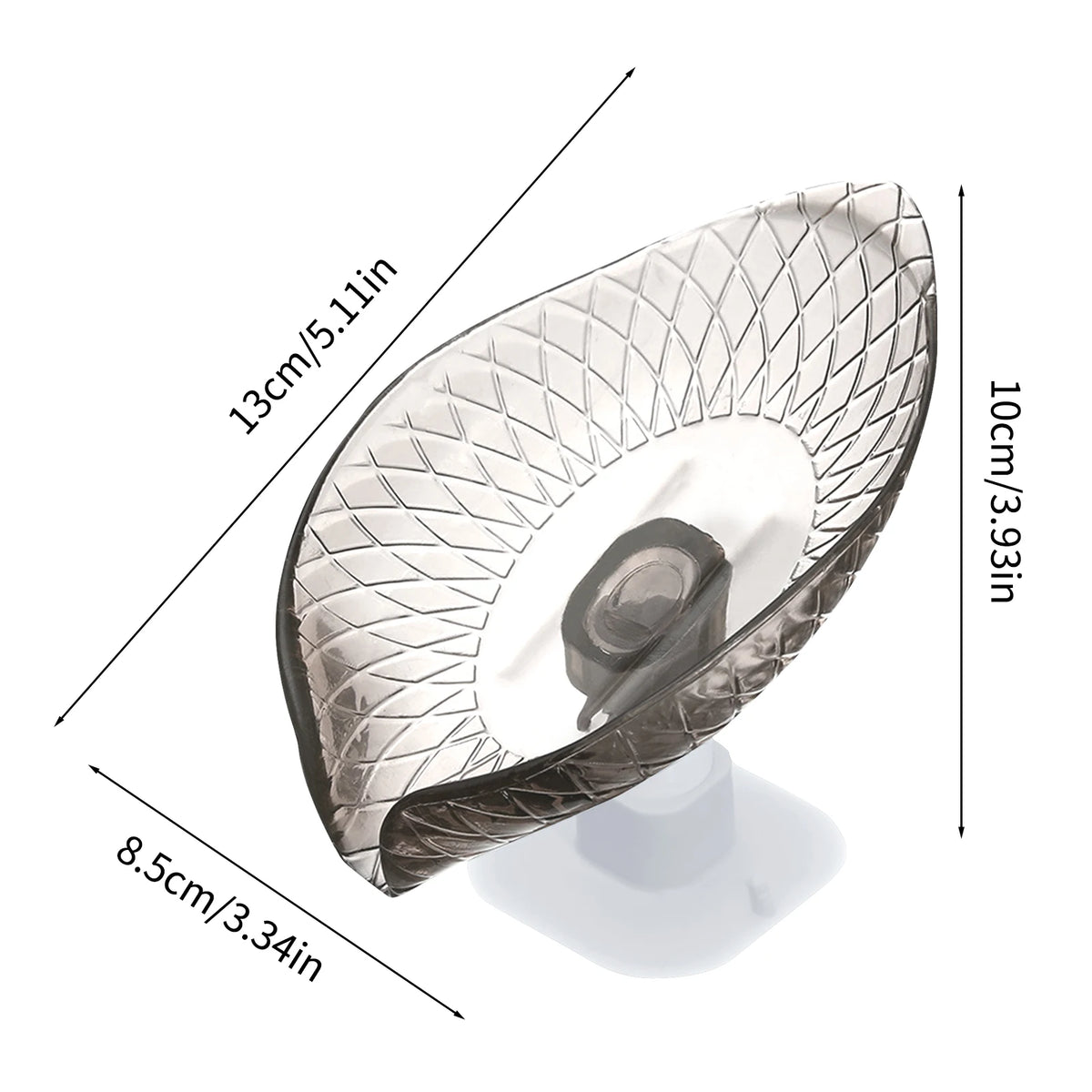 BuzHome™ Self-Draining Soap Dish - Non-Slip
