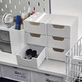 BuzHome 3-Tier Desk Organizer with Drawers