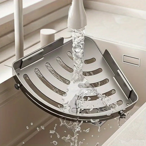 BuzCorner™ No-Drill Bathroom Corner Shelf - 2 Pack ABS Storage Rack