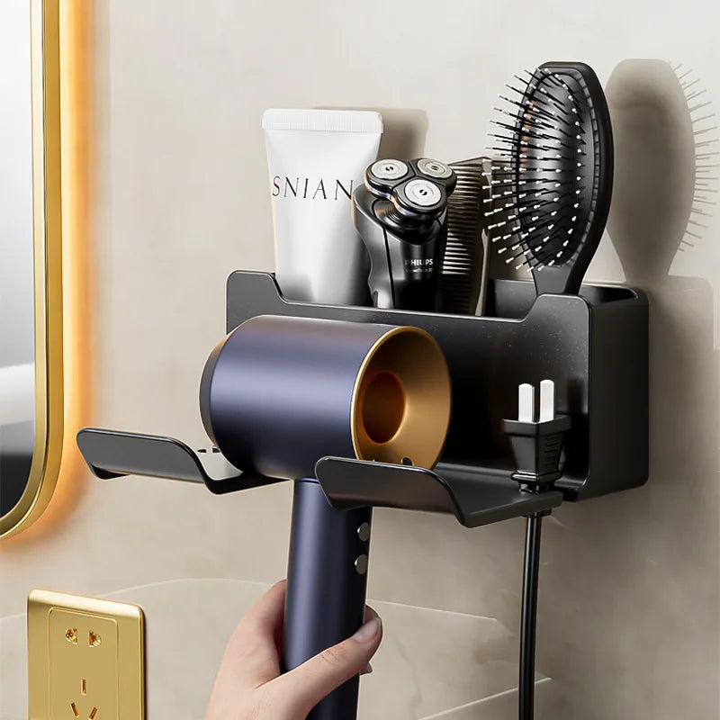 BuzHome™ Hair Dryer Holder - Wall Mounted