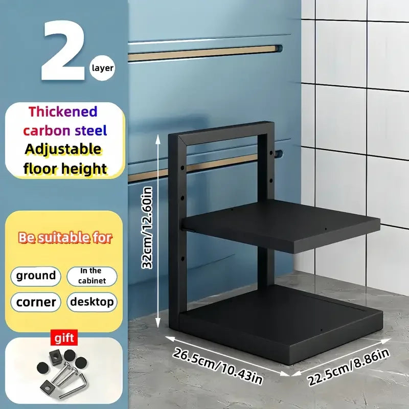 BuzHome™ adjustable Pot Rack Organizer