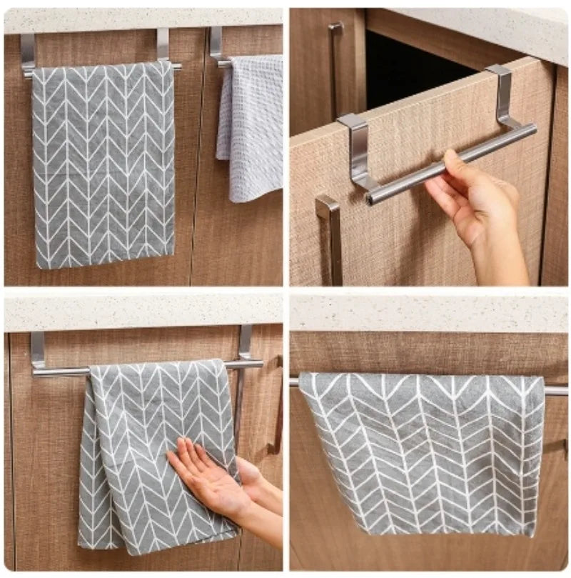 BuzHome™ Over-Door Towel Bar - No Drill