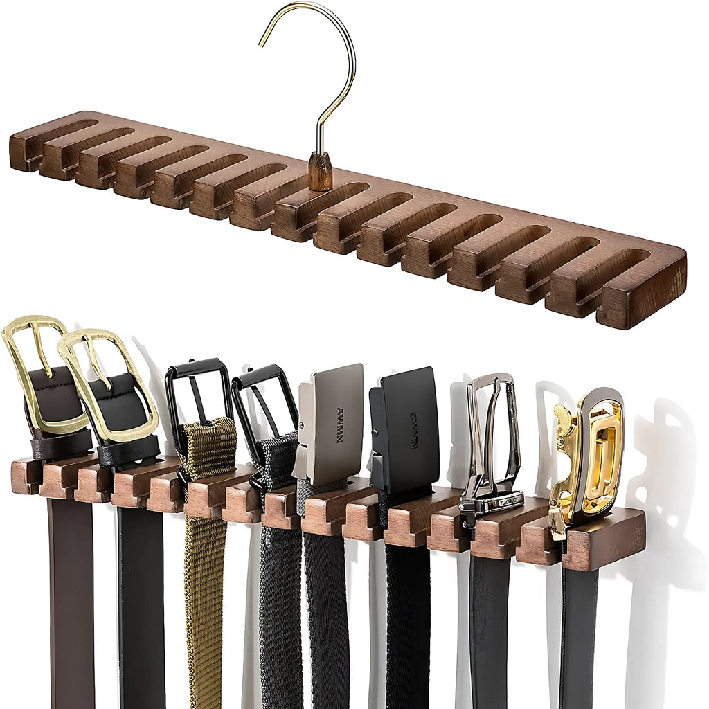 BuzHome™ Belt & Tie Organizer