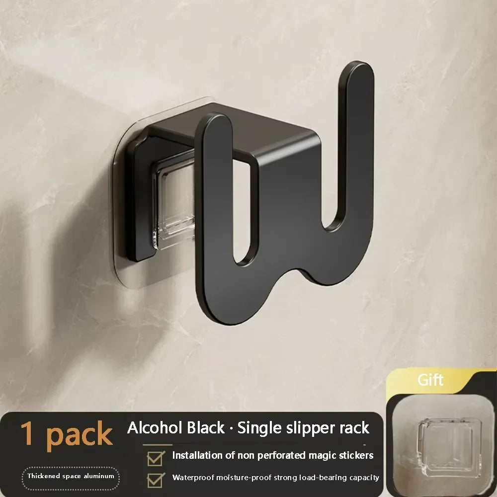 BuzWall™ No-Drill Bathroom Slipper Rack