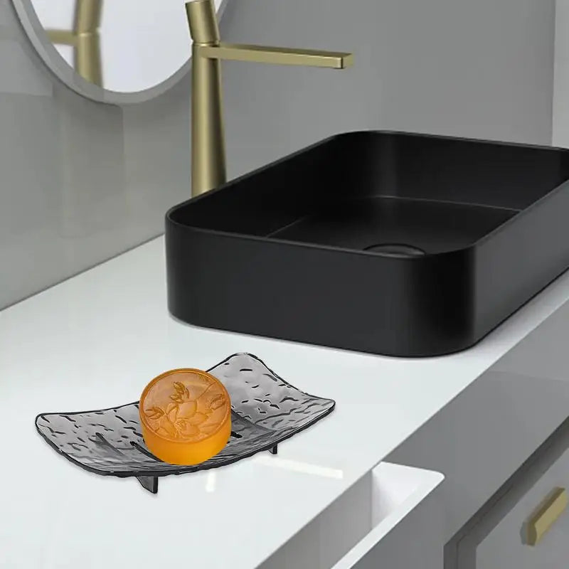 BuzHome™ Self-Draining Soap Dish - Non-Slip