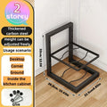 BuzHome™ adjustable Pot Rack Organizer