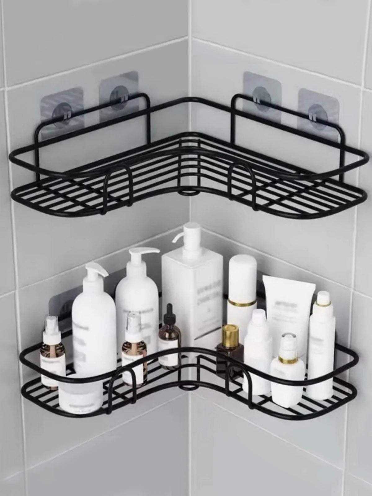 BuzCorner™ No-Drill Shower Caddy