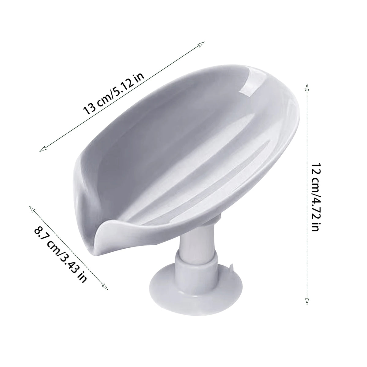 BuzHome™ Self-Draining Soap Dish - Non-Slip